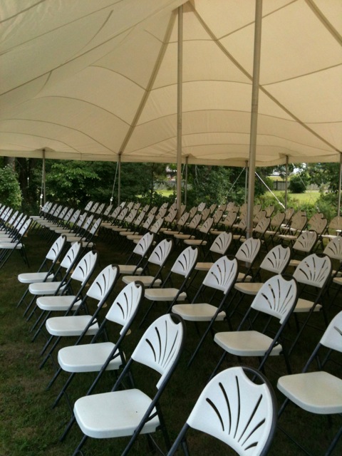 30x50 tent w chairs